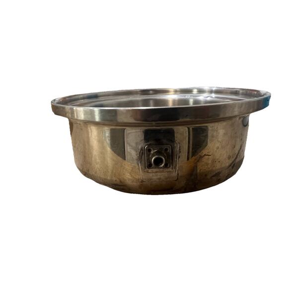 Amway Queen Multi-Ply 18 8 Stainless Steel 6.75" Pan Skillet MISSING HANDLE USA - Picture 4 of 7